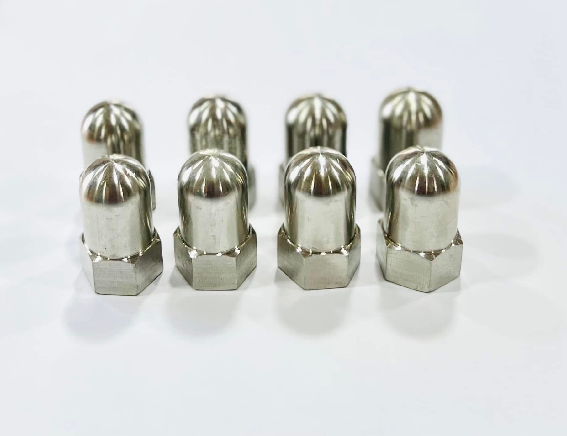 Stainless dome nuts